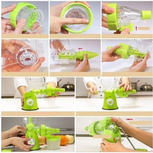 Imagem 5 de 6 de Espremedor De Sucos Multifuncional Manual Frutas Vegetais
