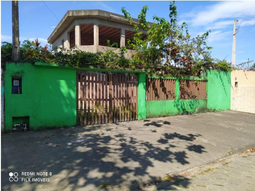 Imagem 1 de 14 de Casa Com 4 Dormitórios Edícula E Quintal Em Itanhaém Litoral