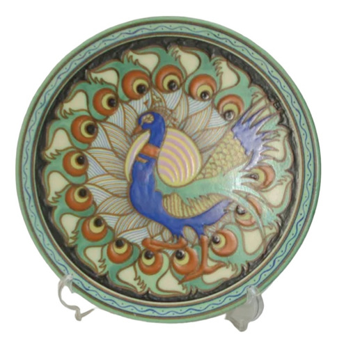 Rdf01720 - Gouda - Prato Antigo - Cerâmica Holandesa - Pavao