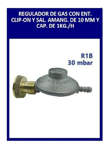 Regulador De Gas Clip-on