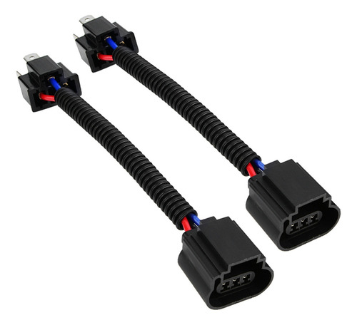Cable Trenzado Para Coche Con Conector H4 Macho A H13 Hembra