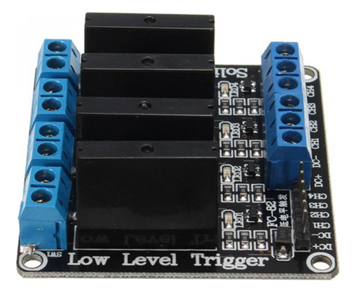 Módulo Relé De 4 Canales De Estado Sólido