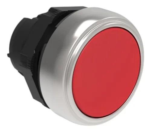 Pulsador Rojo Con Retencion Lovato Lpcb104 + 1nc