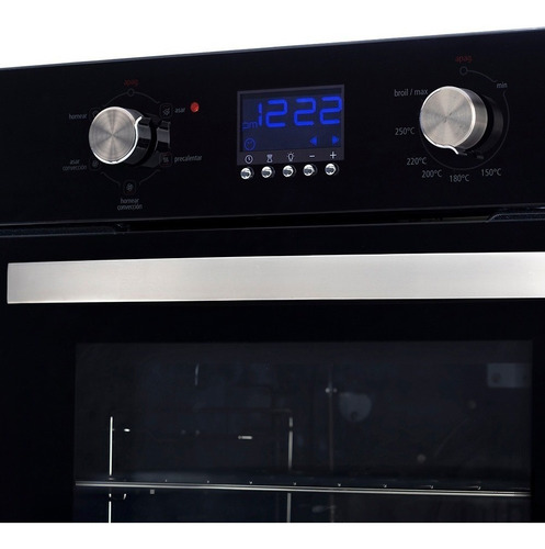 Imagen 5 de 10 de Horno Eléctrico Ge Appliances Negro 60 Cm Hg6035evai0 Outlet