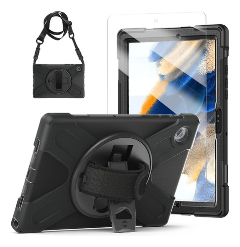 Estuche Tablet Samsung Galaxy Tab A8 10.5 Antigolpes Correa