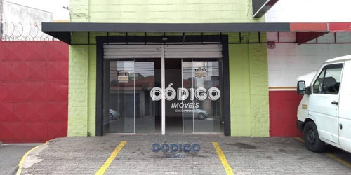 Imagem 1 de 7 de Salão Para Alugar, 60 M² Por R$ 2.500,00 - Vila Galvão - Guarulhos/sp - Sl0010