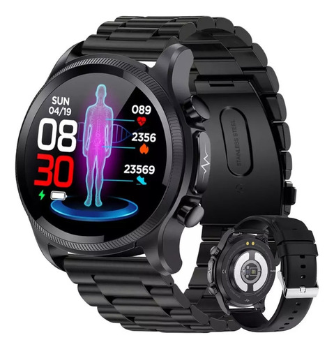 Reloj Inteligente Para Hombre Glucose Blood Pressure Ecg+ppg