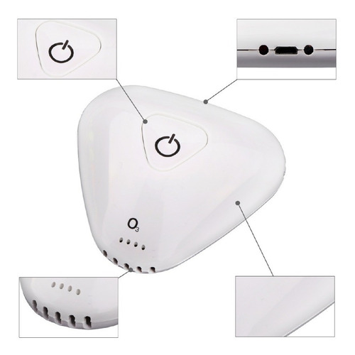 Imagen 2 de 10 de Purificador De Aire Generador De Ozono Elimina Virus Hongos