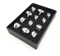 Comprar Caja 12 Anillos Formitas A Elección Acero Quirurgico Xmayor
