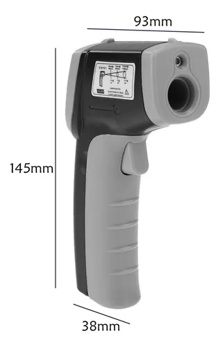Termómetro Infrarrojo Digital De Pistola De Temperatura Indu