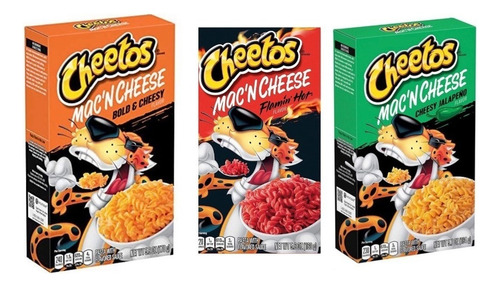 Cheetos Mac N Cheese Combo 3cajas 160grs.
