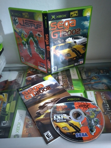 Sega Gt 2002 & Jsrf - Xbox Clasico 