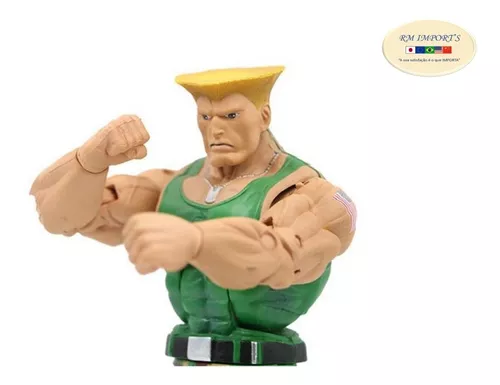 Guile Street Fighter Original Neca 18 Cm Soldado Coronel