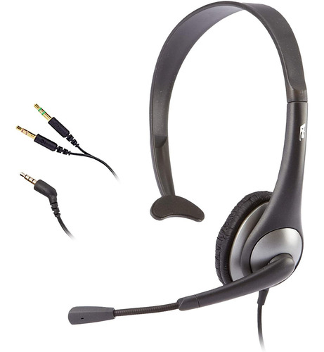 Auricular Una Oreja Cyber Acoustics Con Microfono