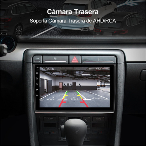 A Estéreo Cámara 1+32gb Para Audi A4 S4 Rs4 2002-2008 Gps