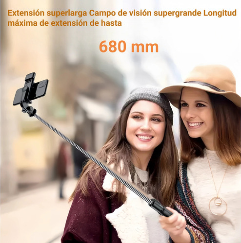 Qu Selfie Stick Trípode Portátil Inalámbrico Bt Controles
