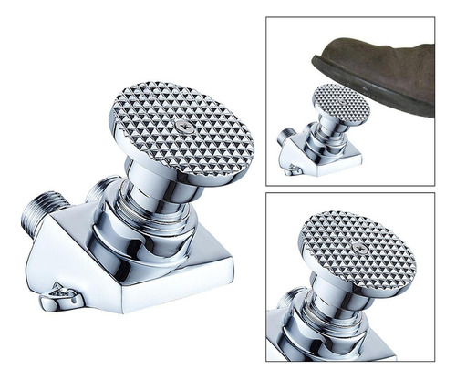 Pedal De Pie Válvula De Lavabo Grifo Pedal Agua Grifos