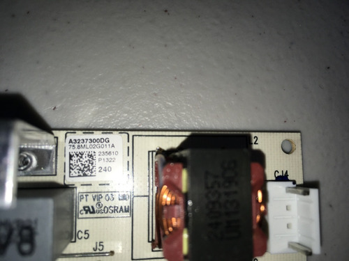 Proyector Benq Mx720 Balastra/inverter Gc