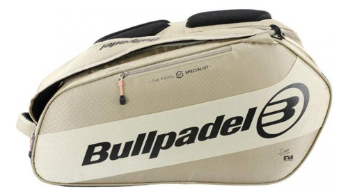 Paletero De Padel Bullpadel Delfi Brea Vertex Piedra Color Caqui-beige