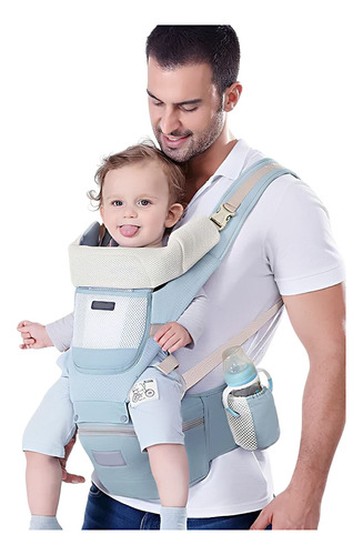 Mochila Portabebé Ergonómico 6 En 1 Cangurera Bebé
