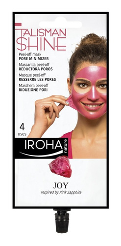 Mascarilla Peel Off Reductora Poros Iroha Nature