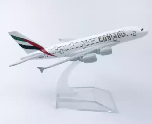 Air Bus 380 Fly Emirates. Metal 15 Cm. 