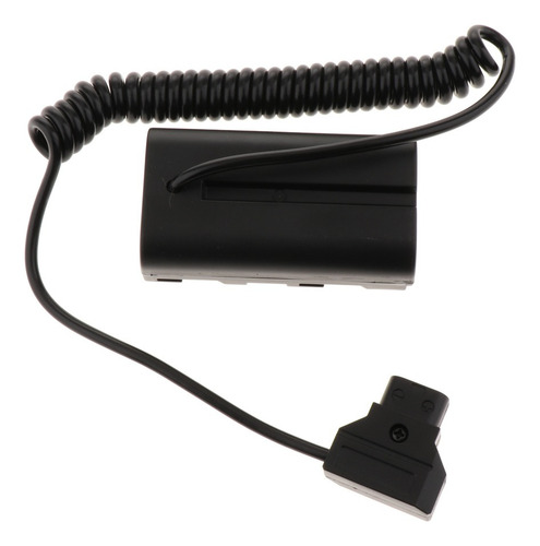 2 Peças D-tap Para Np-f550 Dummy Battery Power Adapter