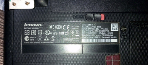 Carcasa Lenovo Z50-75 80ec