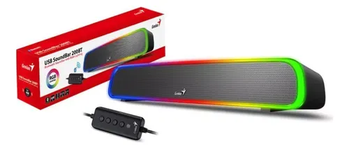 comprar Barra De Sonido Bluetooth Rgb Genius 200bt Circuit Shop 