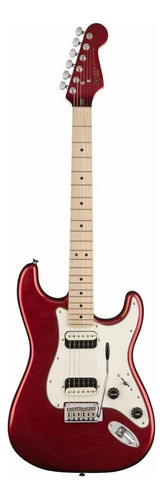 Guitarra eléctrica Squier by Fender Contemporary. Stratocaster HH de álamo dark metallic red brillante con diapasón de arce