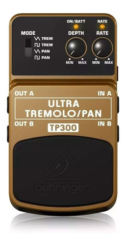 Pedal Guitarra Ultra Tremolo/pan Behringer Tp300 + Garantía