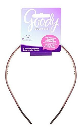 Diademas - Diadema Mediana Goody Ouchless Con Puntas Flexibl