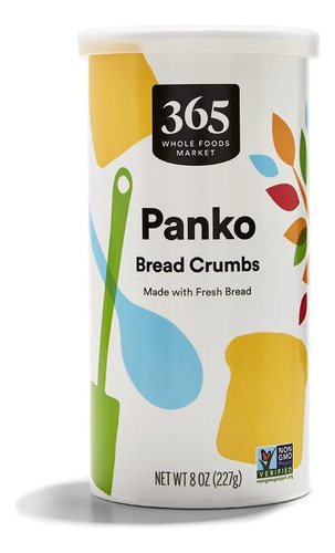 365 By Whole Foods Market, Pan Rallado De Panko, 8 Onzas