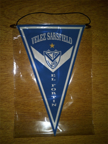 Banderin Paño 37cm Velez Sarsfield Modelo 27