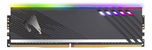 Memoria RAM Aorus RGB Memory gamer color gray  16GB 2 Gigabyte GP-AR36C18S8K2HU416R