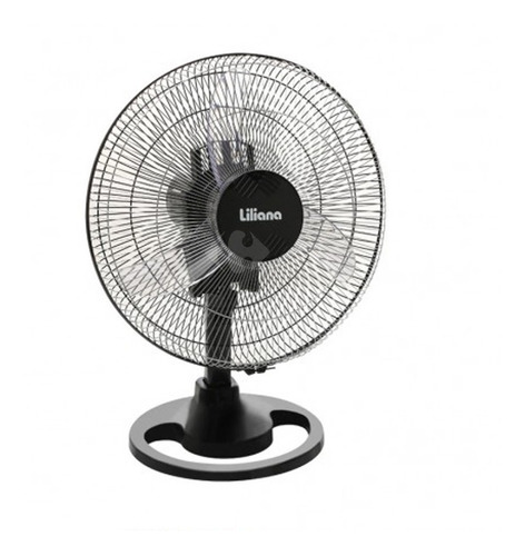 Ventilador De Mesa 16  Liliana Vvsoc16 Negro 75w Silencioso