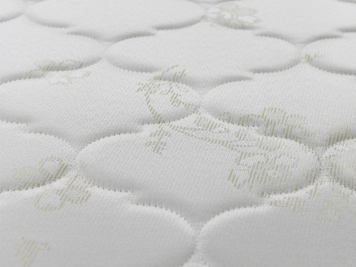 Colchón Multiflex Chuick Pillow 1 Plaza 80 X 190 Jacquard Color Beige