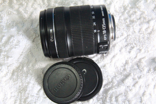 Lente Canon 18-135mm Stm Silenciosa . Desconto À Vista