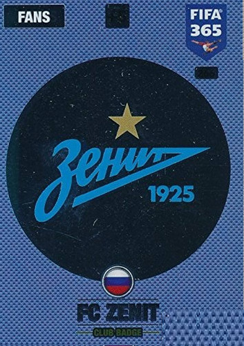 Carta Adrenalyn Xl Fifa 365 2017 / Escudo Fc Zenit