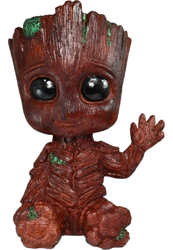 Maceta Baby Groot 20cm Guardianes Galaxia Envió Gratis