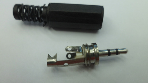 Conector Ficha Miniplug 2.5mm El Más Chico Estereo P Armar