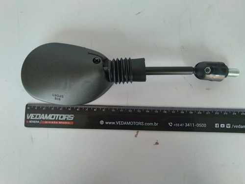 Imagem 9 de 9 de Espelho Retrovisor Articulado Mini Modelo Biz 125 ( Par )