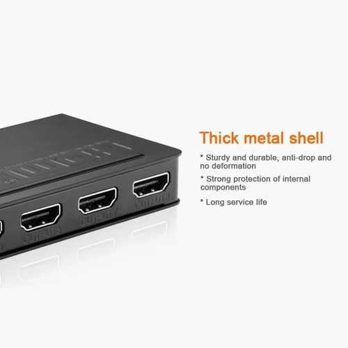 Splitter Hdmi 1x8 Amplificador 8 Puertos Full Hd 1080p 3d 4k