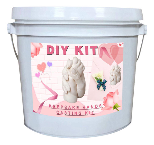 Keepsake Hands | Kit De Moldeo De Estatuas De Yeso Para Bric