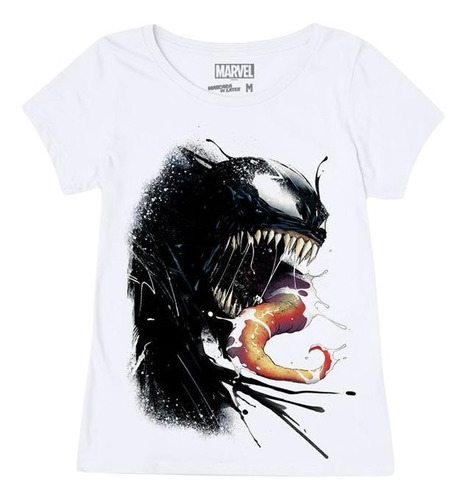 Playera Mujer Mascara De Latex Revenge Wanted Venom