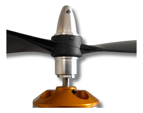 Motor sin escobillas A2212 1400kV con modelo Spinner Rise