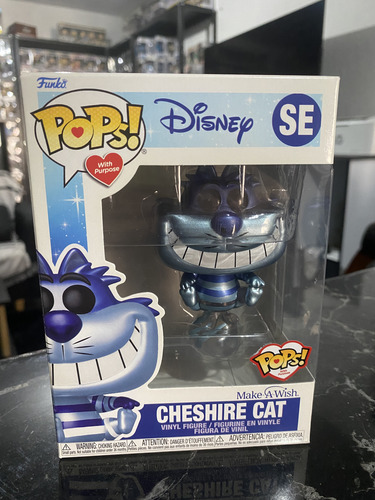 Funko Pop Del Gato Cheshire Azul Pops With Purpose