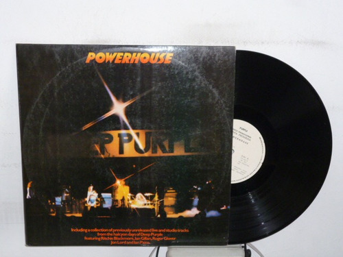 Deep Purple Powerhouse Vinilo Promo Chileno Ggjjzz