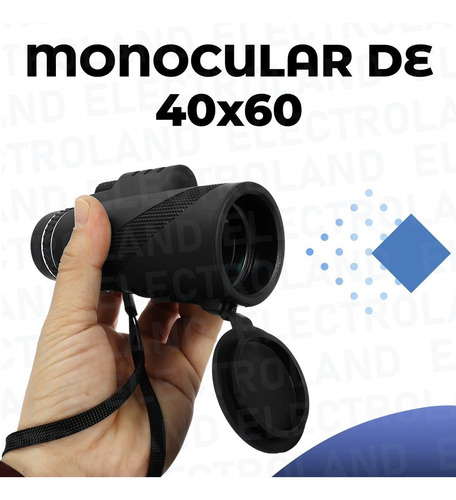 Telescopio Lente Monocular Con Trípode Para Celular