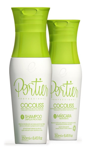 Kit Escova Progressiva Portier Cocoliss (2x250ml)